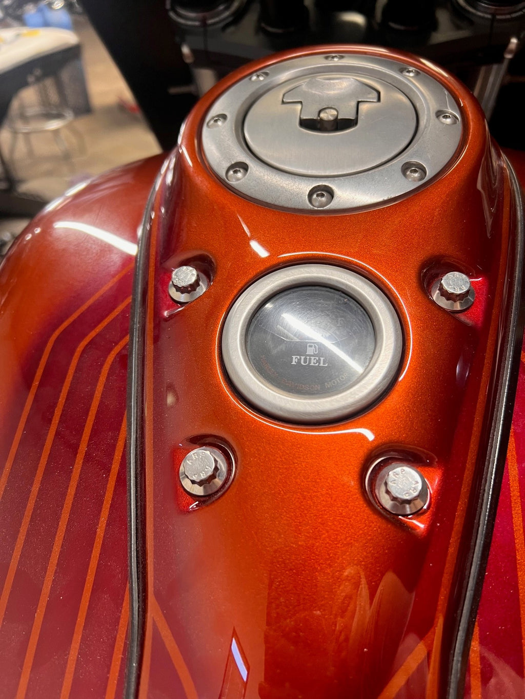 arp hardware for dyna superglide center console