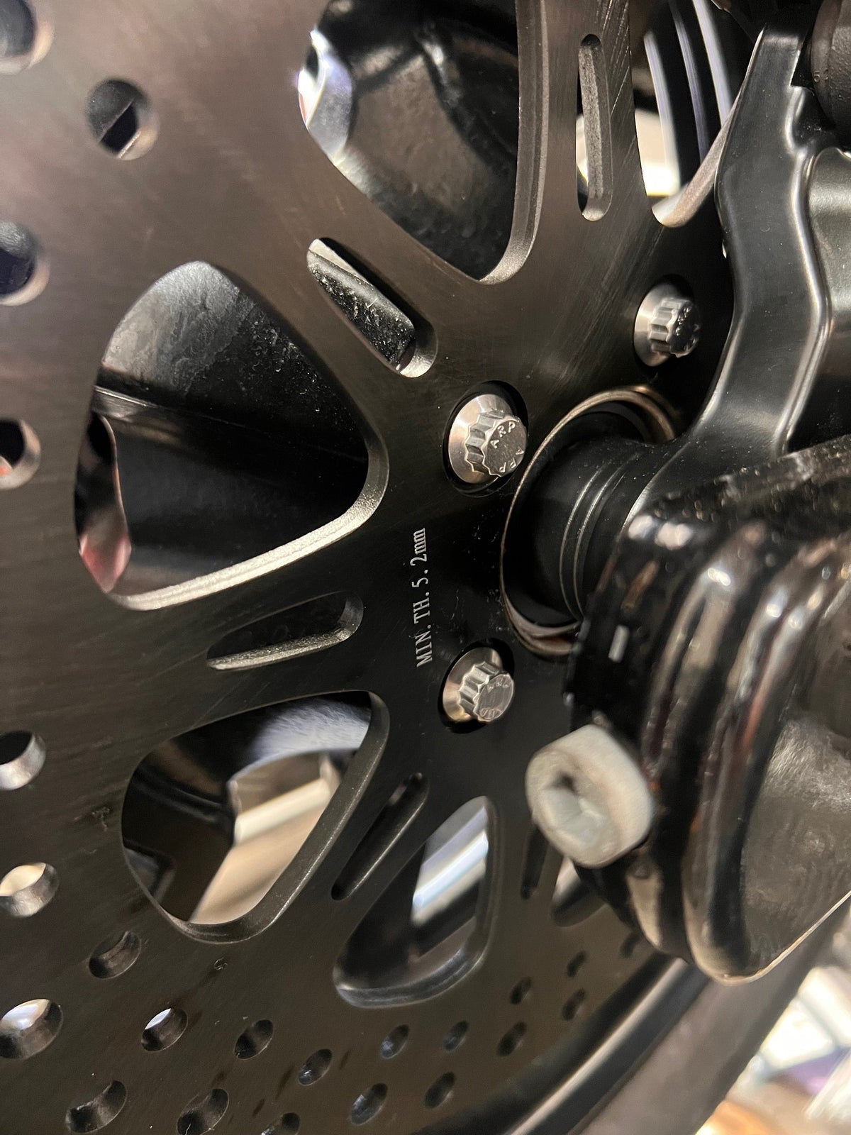 Imzz Elite ARP rear brake rotor bolt kit for Harley-Davidson