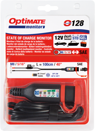 Optimate Battery Lead with Integrated Charge System