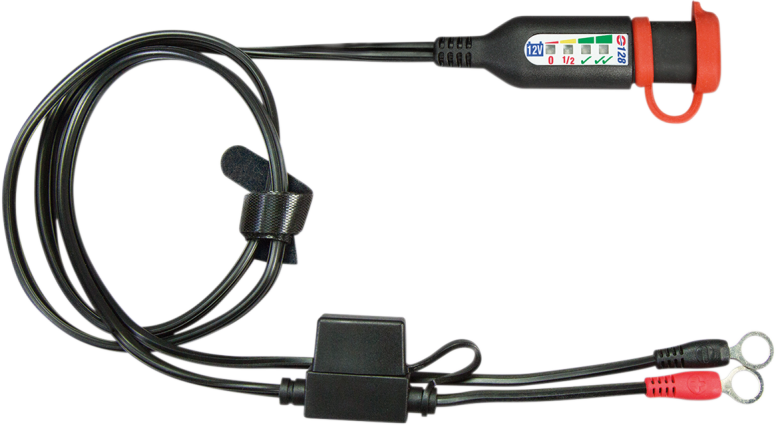 Optimate Battery Lead with Integrated Charge System