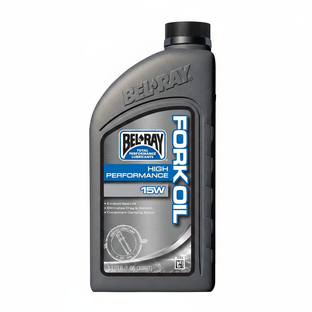 Bel-Ray High Performance Fork Oil for Harley front suspension