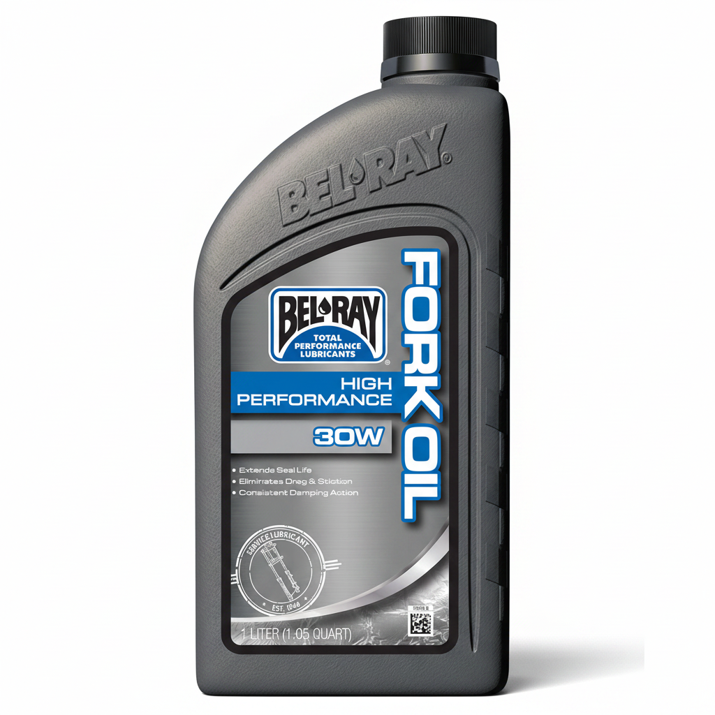 Bel-Ray High Performance Fork Oil for Harley front suspension