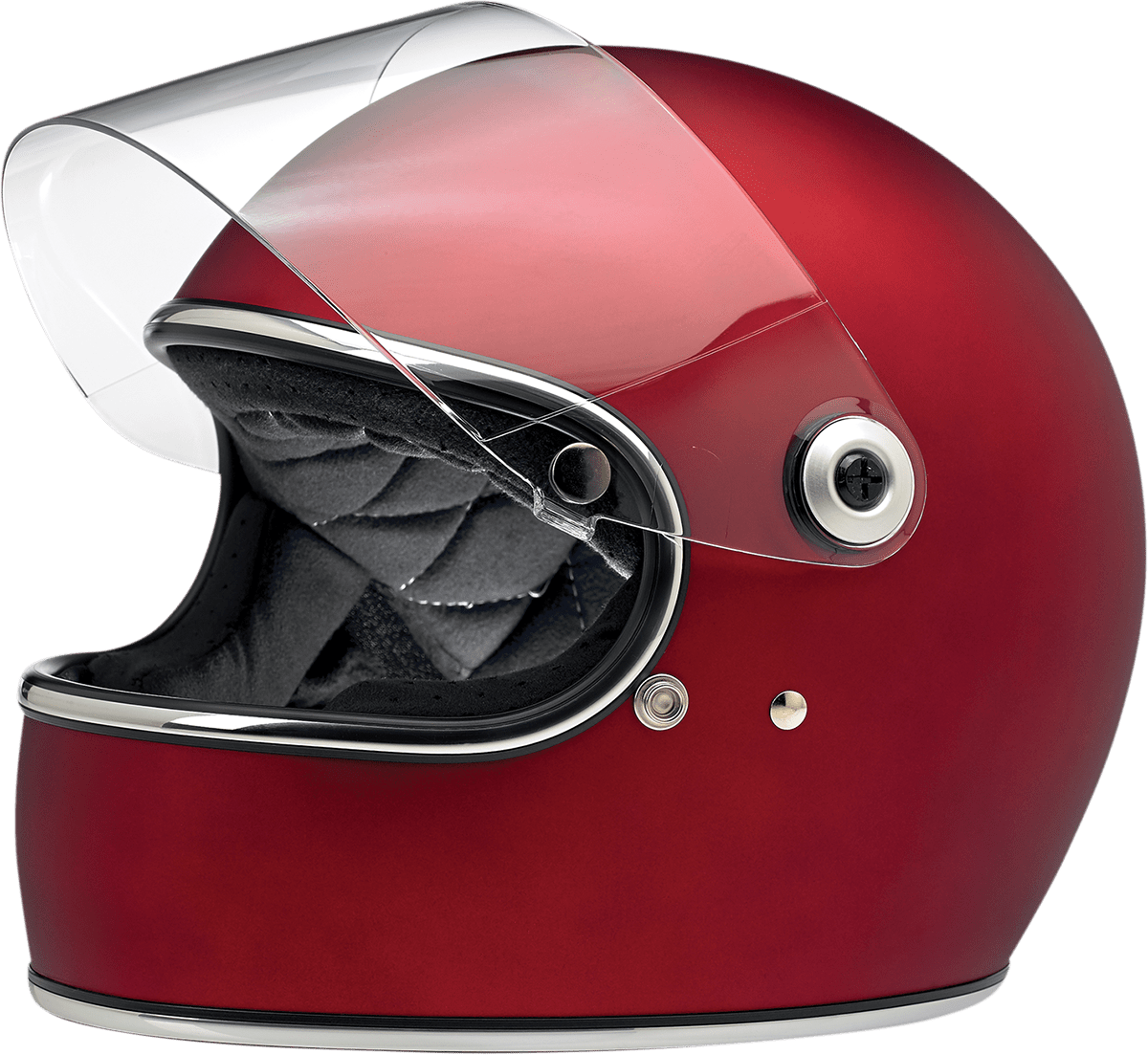 biltwell gringo s solid full-face motorcycle helmet ECE Flat Chocolate Motor Psycho Sport The helmet also has a new dual Biltwell - Gloss Chalk Gray
