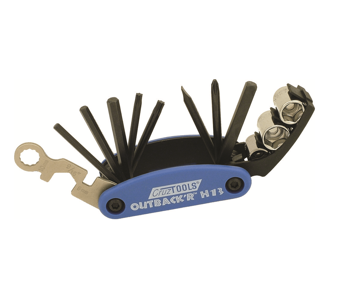 Cruz Tools Outback'R H13 Folding Tool Set
