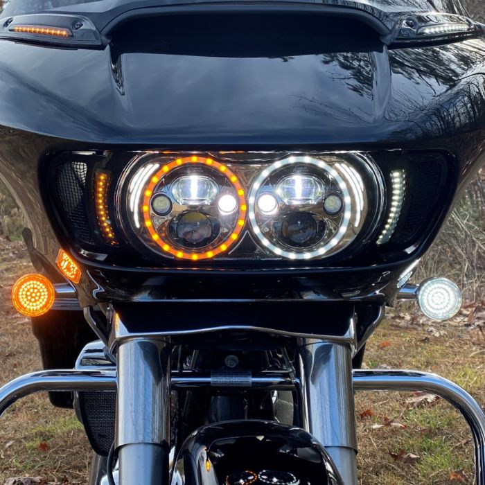 led lighting turn signals for harley