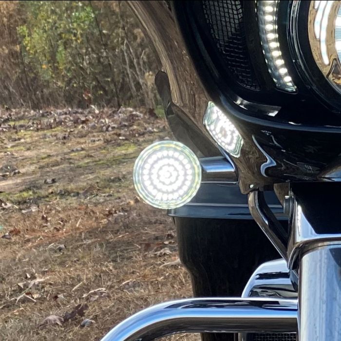 led lighting turn signals for harley