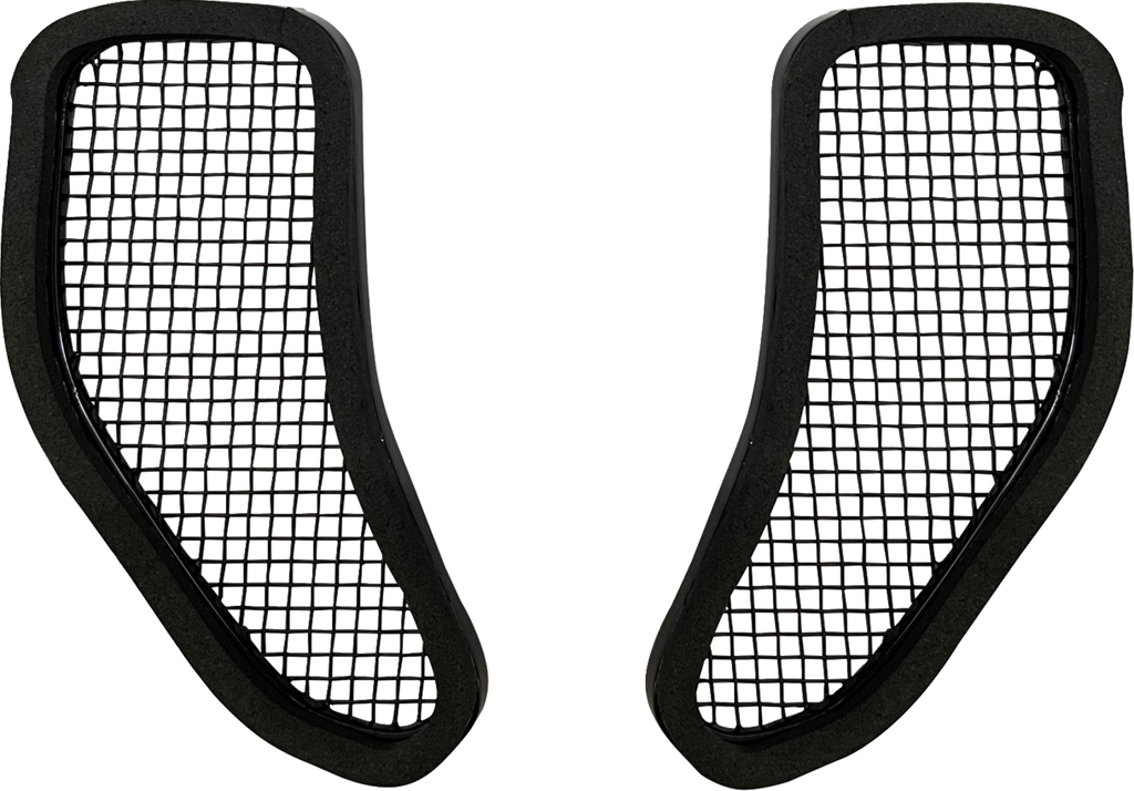 Custom Dynamics Mesh Vent Inserts for Bagger