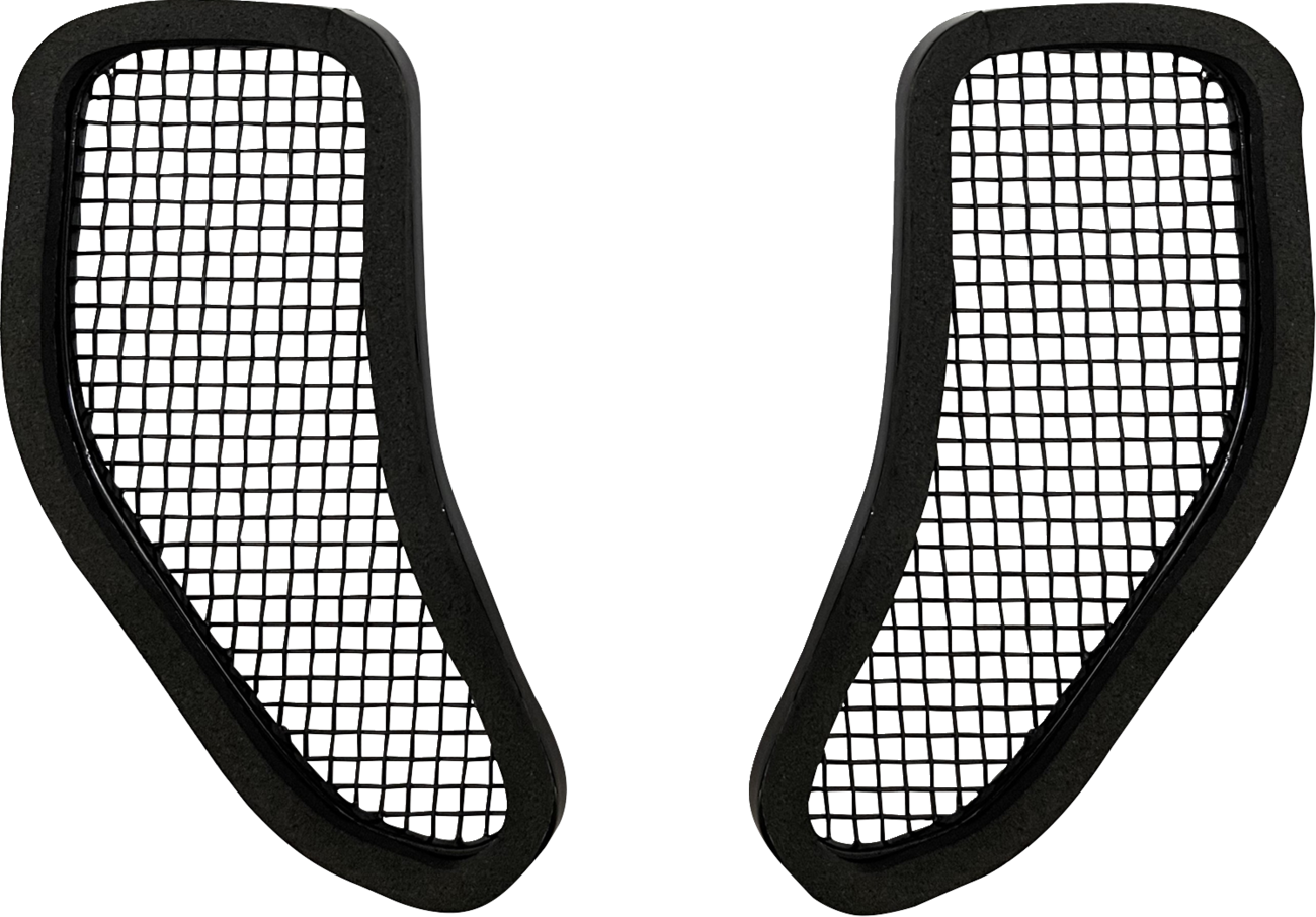 Custom Dynamics Mesh Vent Inserts for Bagger
