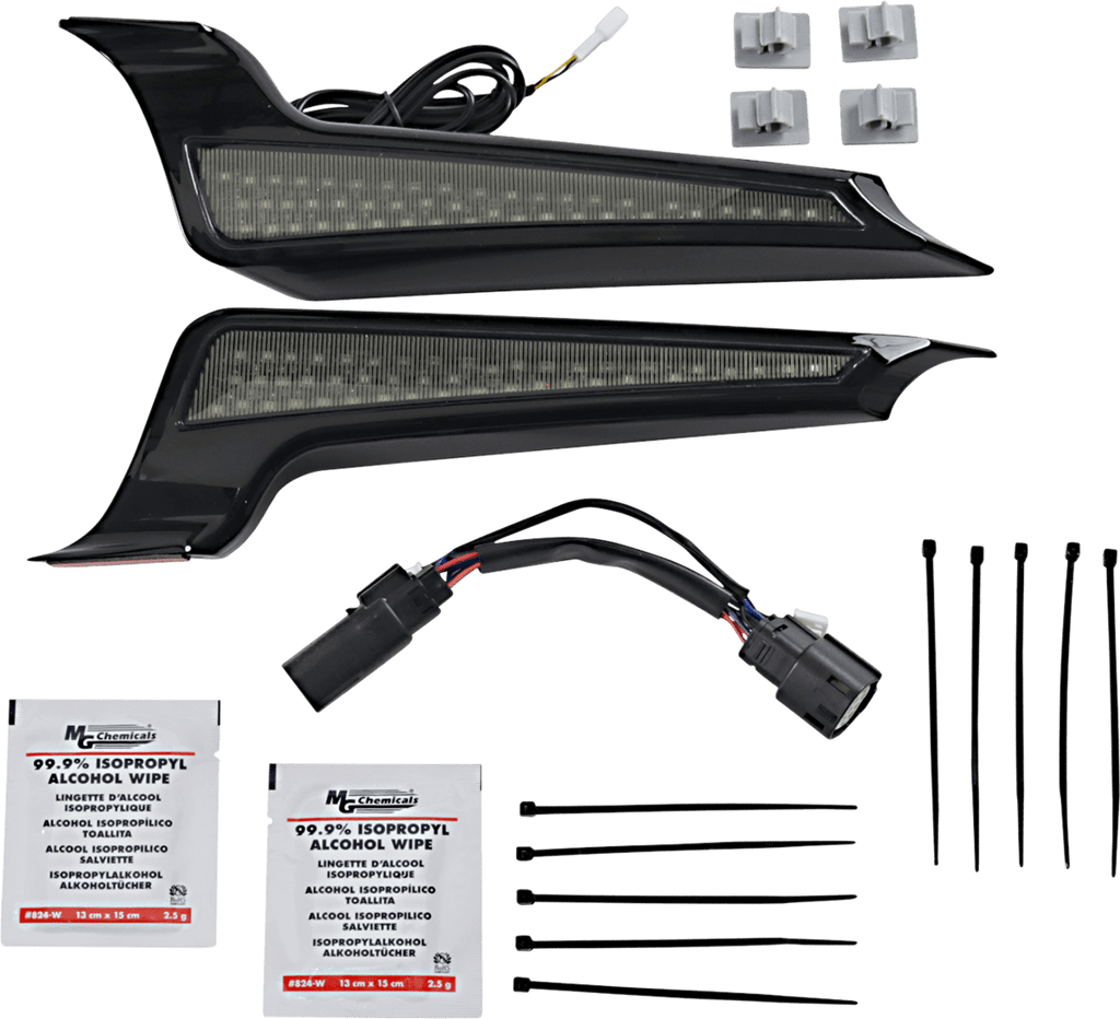 Custom Dynamics Dual Intensity Red LED Fascia Panels