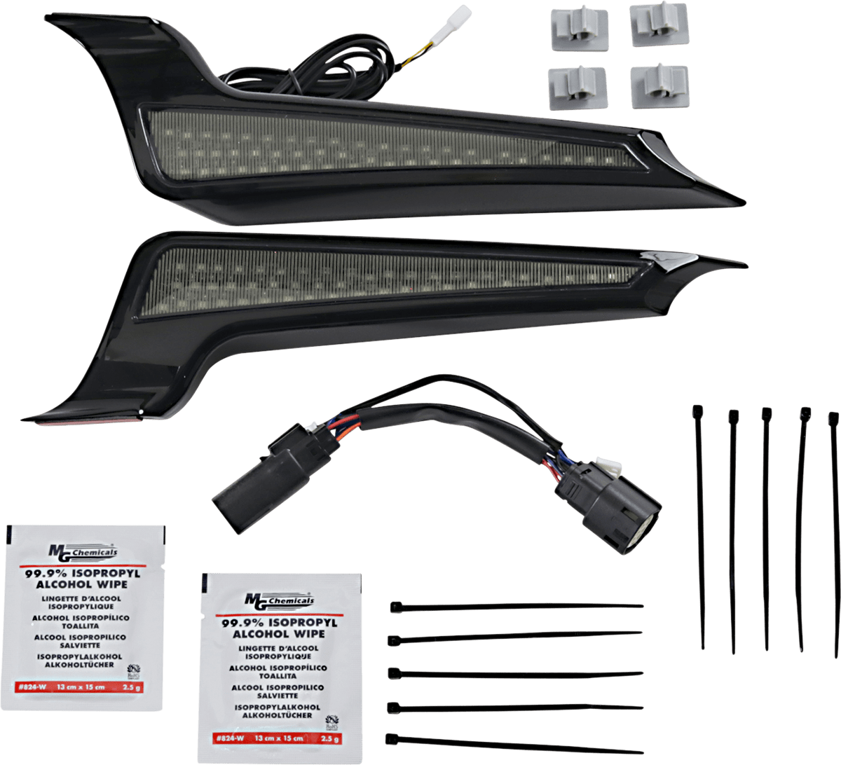 Custom Dynamics Dual Intensity Red LED Fascia Panels
