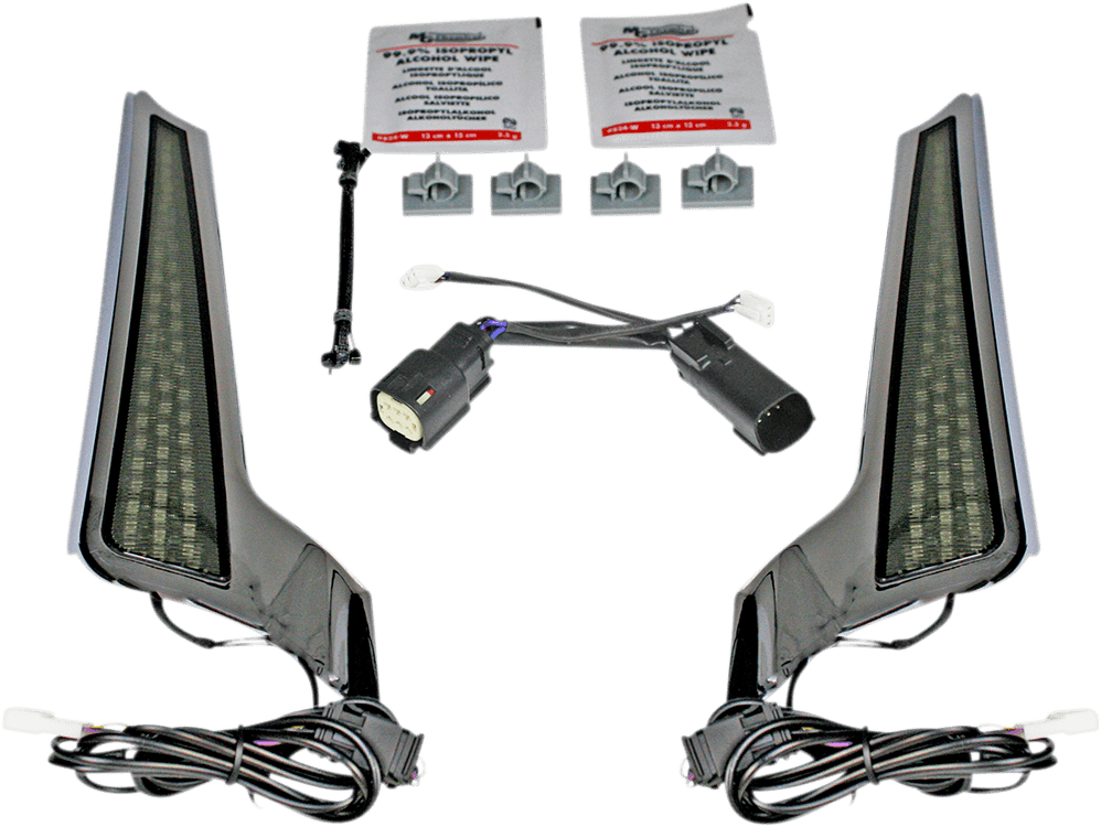 Custom Dynamics Dual Intensity Red LED Fascia Panels