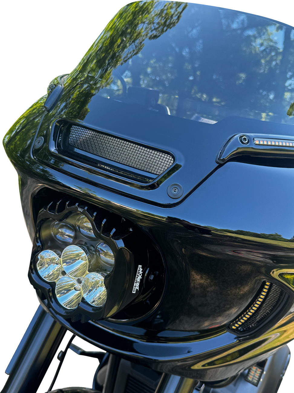 Custom Dynamics Low Rider ST Fairing Vent Insert