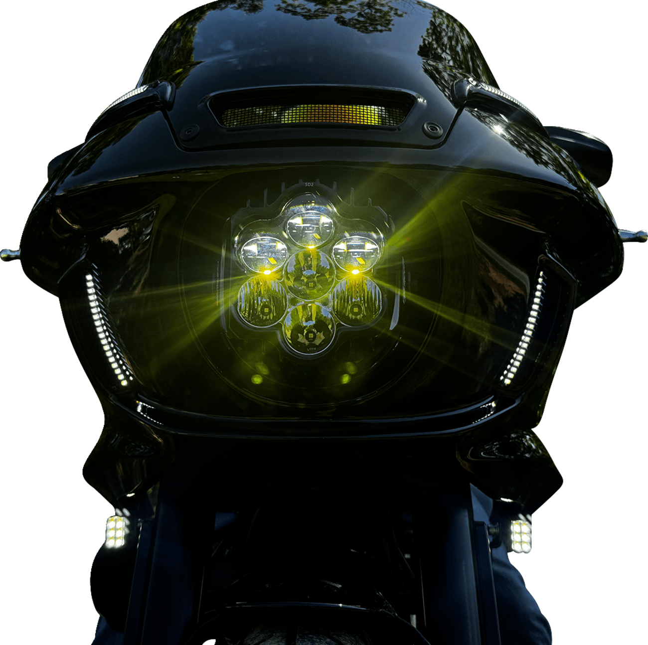 Custom Dynamics Lowrider ST Fairing Vent Insert