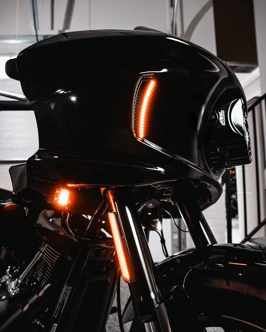 Custom Dynamics LED Batwing Fairing Vent Insert fits 2014-2023 Harley Touring JT Custom Dynamics LED Batwing Fairing Vent Insert fits 2014-2023 Harley Touring JT