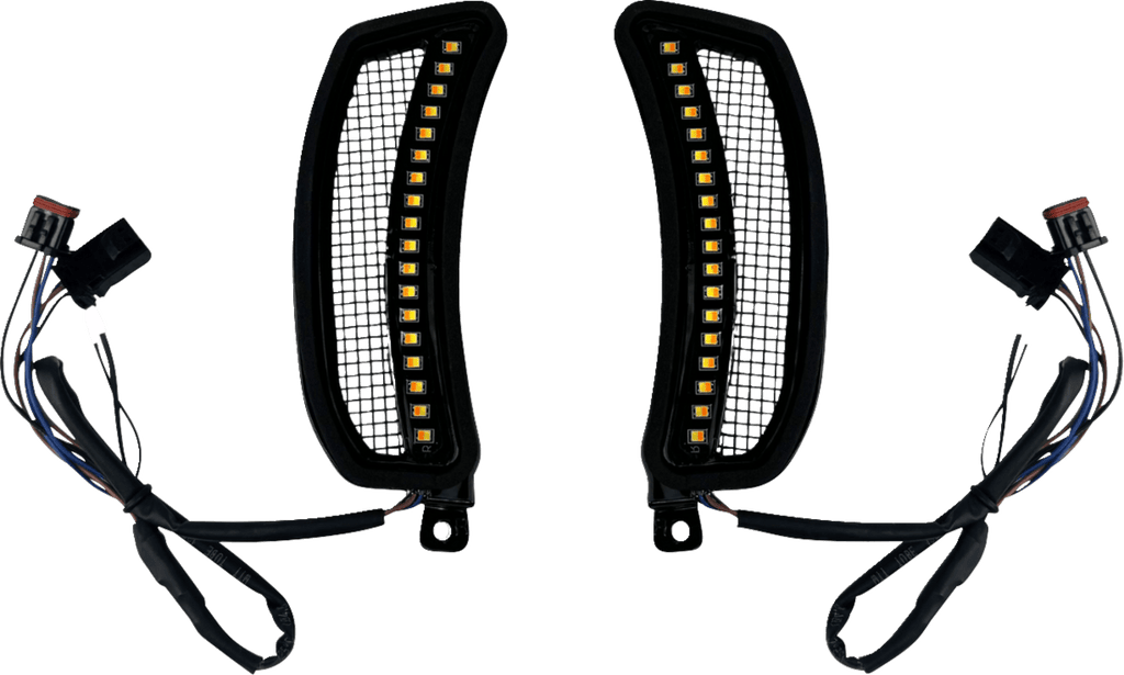 Custom Dynamics Lowrider ST Fairing Vent Lights