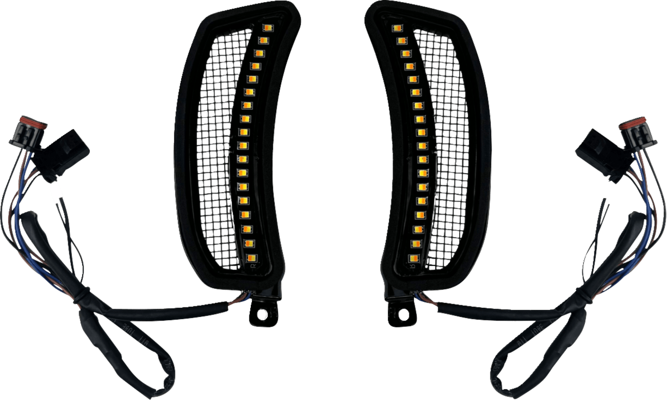 Custom Dynamics Lowrider ST Fairing Vent Lights