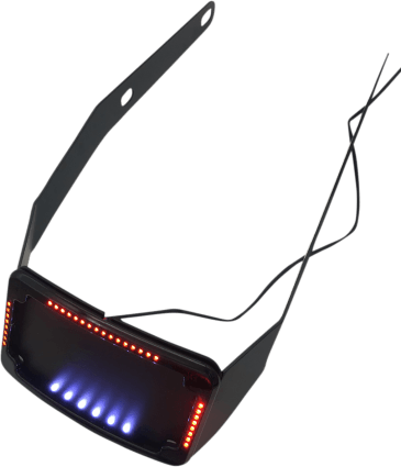 Cycle Visions Curved License Plate Mount for 2018+ Softail