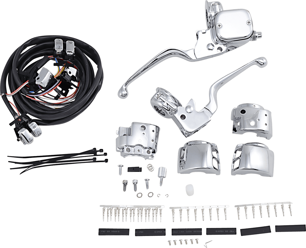 Drag Master Cylinder Handlebar Control Kit with Switches