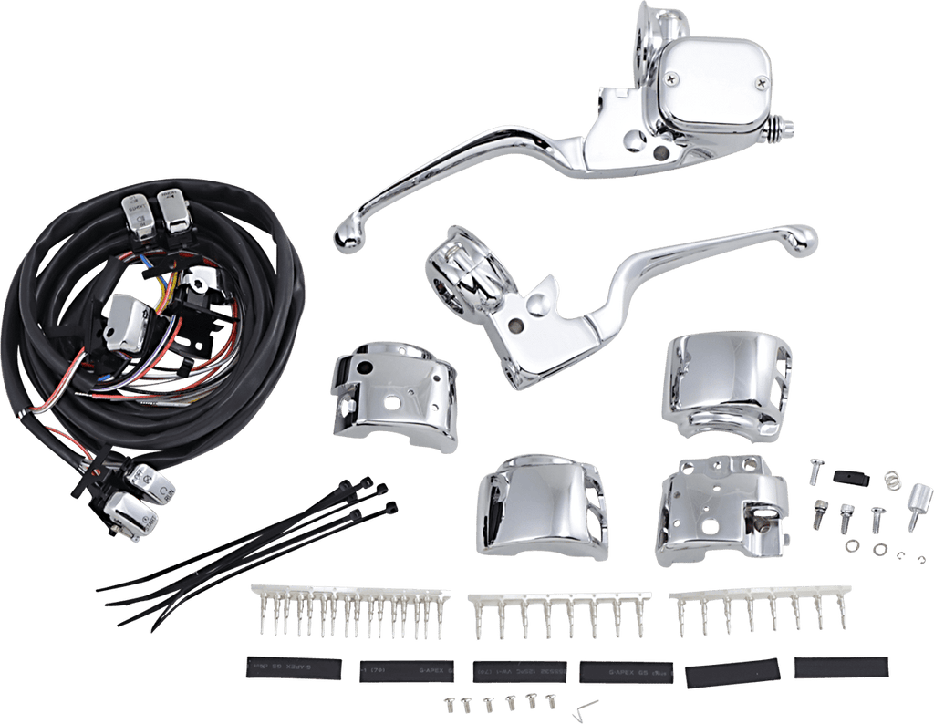 Drag Master Cylinder Handlebar Control Kit with Switches