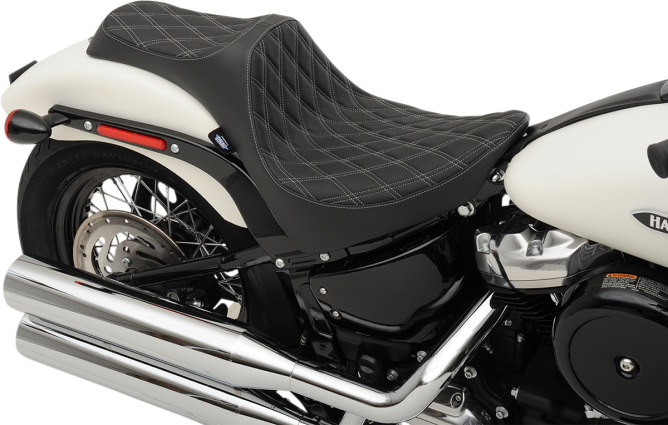 Drag Specialties Predator III Seat for M8 Softails