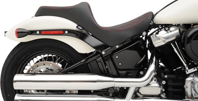 Drag Specialties Predator III Seat for M8 Softails