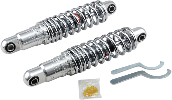Drag Specialties Premium Adjustable Shocks for Bagger – Imzz Elite Drag Specialties Premium Adjustable Shocks for Bagger – Imzz Elite