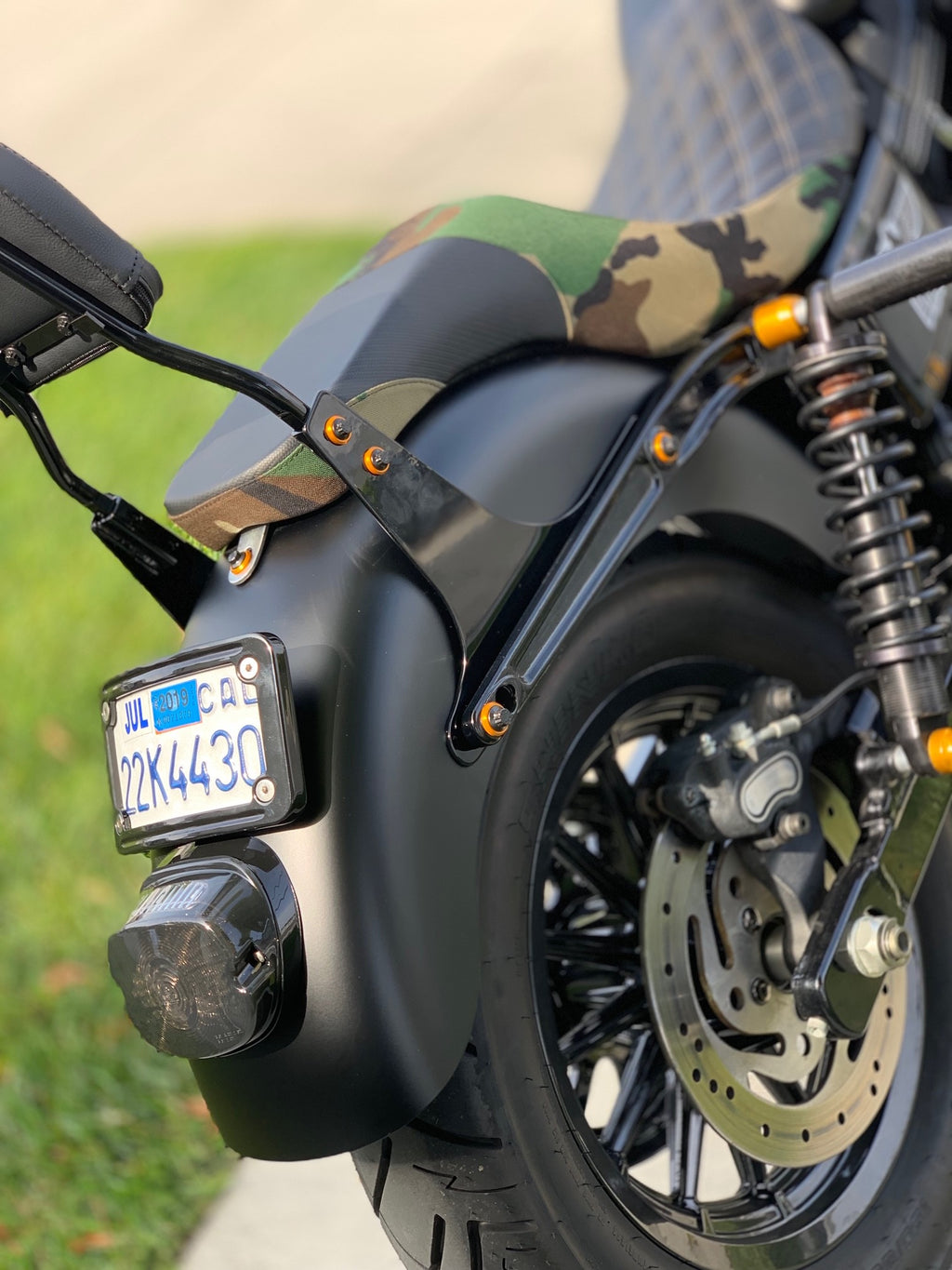 Imzz Elite All-In-One Sissy Bar Kit for Dyna