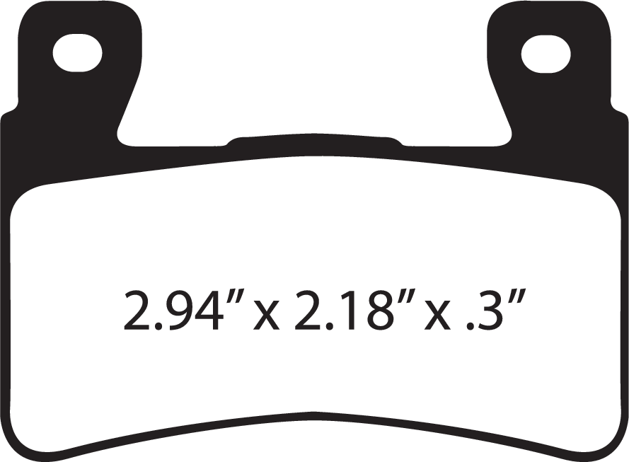 m8 softail front brake pads