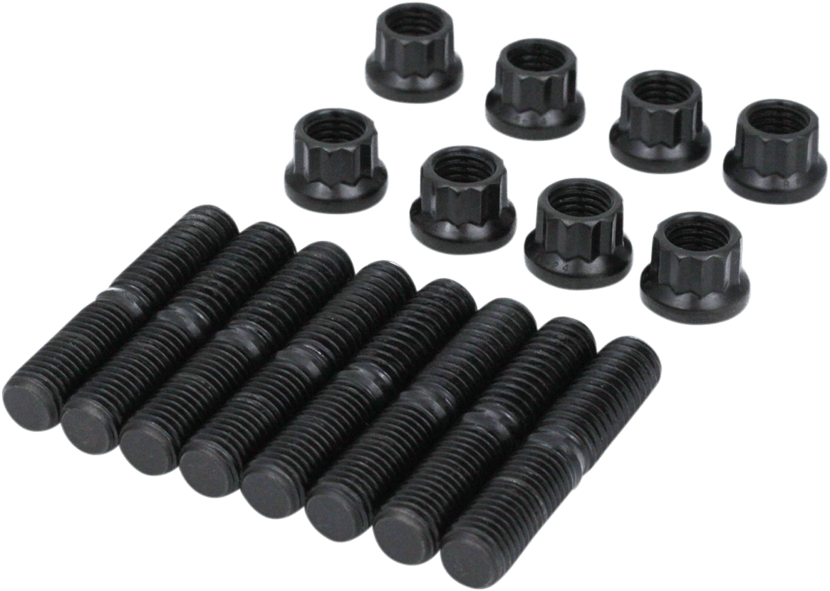 Feuling Rocker Arm Shaft Stud & Nut Kit for M8