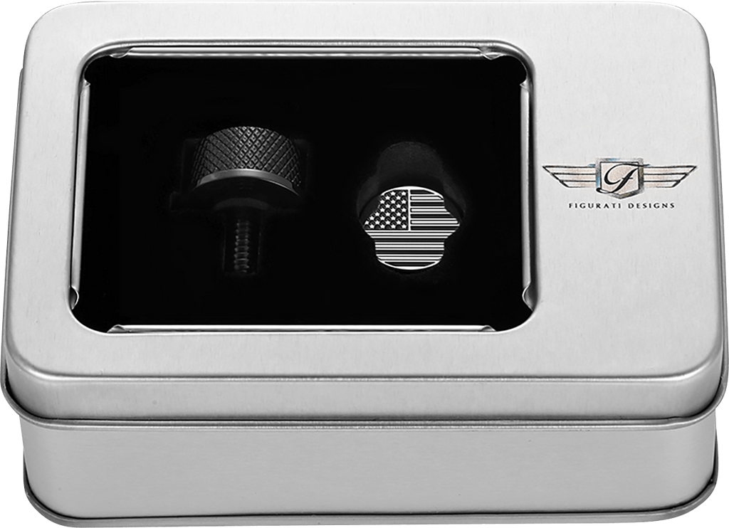 Figurati American Flag Seat Mounting Knob