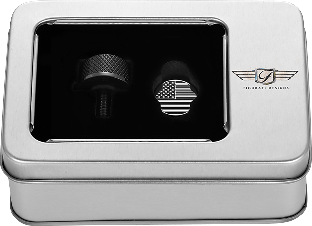 Figurati American Flag Seat Mounting Knob