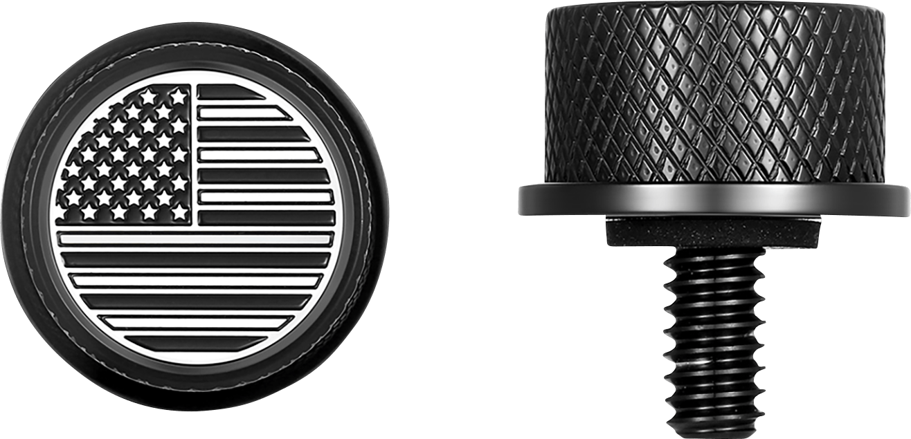 Figurati American Flag Seat Mounting Knob