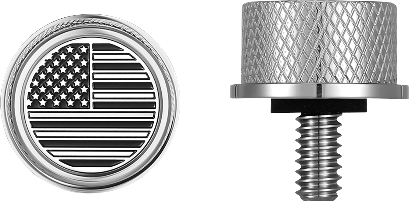 Figurati American Flag Seat Mounting Knob