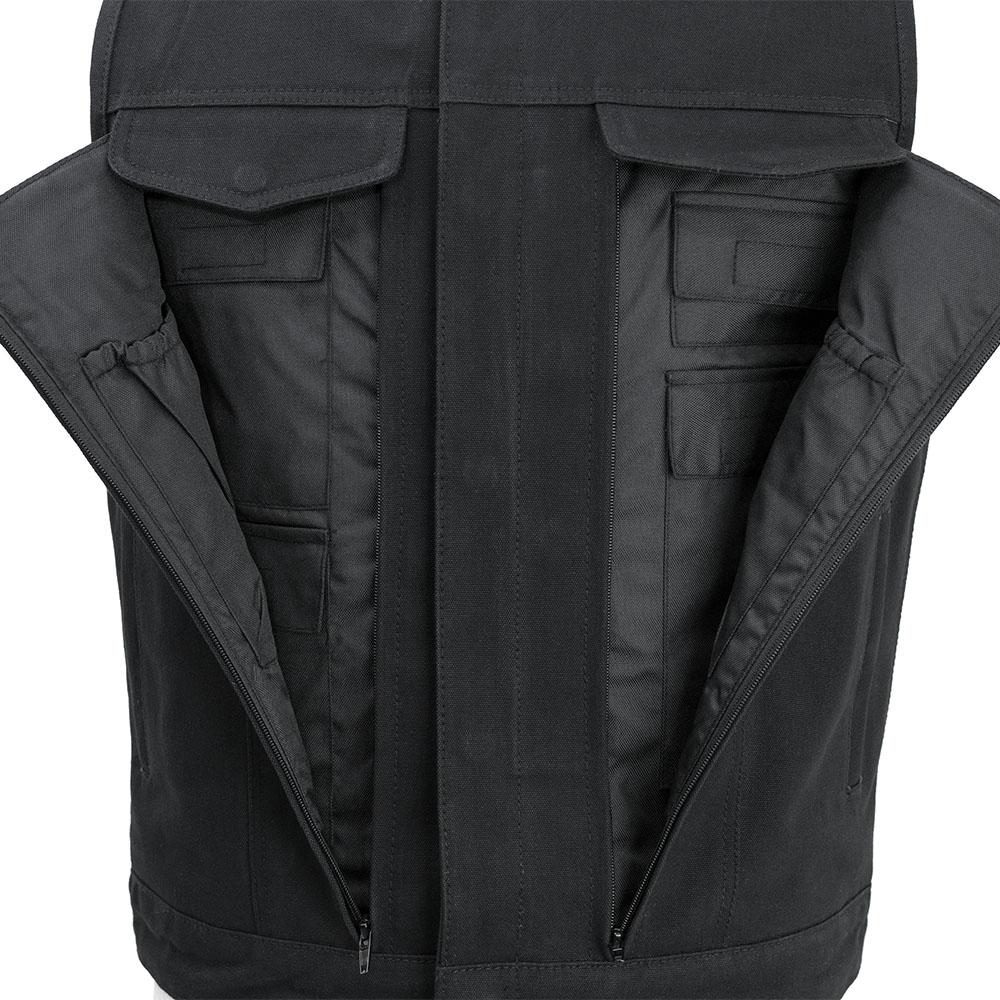 First MFG Fairfax Men's Canvas Motorcycle Vest