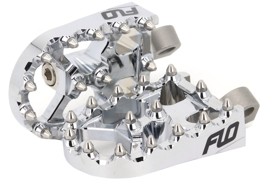 Flo Motorsports V2 MX Style Harley Footpegs