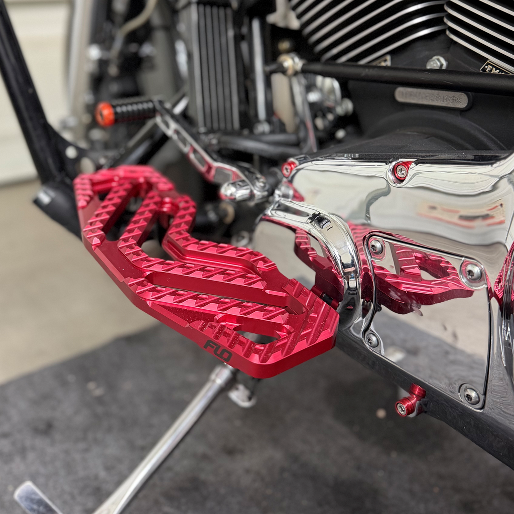 Flo Motorsports Savage Series V5 Harley Floorboards