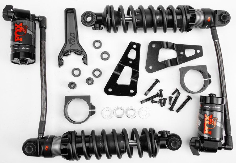 Fox QS3/QSR Remote Reservoir Shocks for Bagger