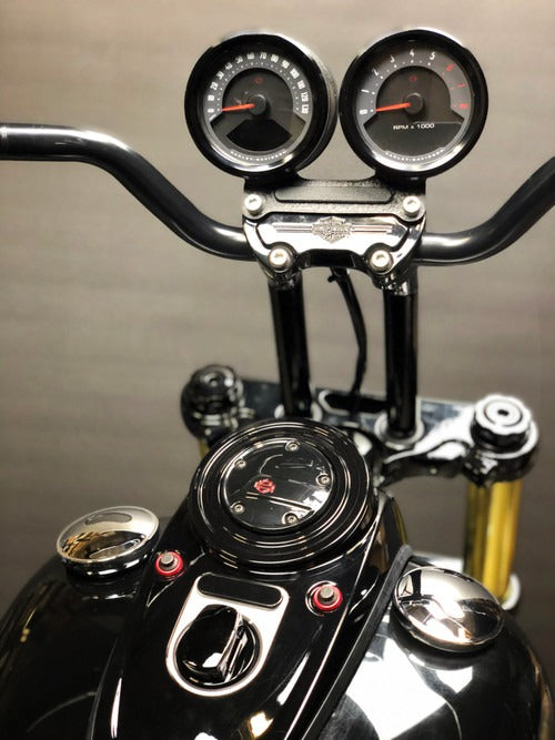 dyna dual gauge harness