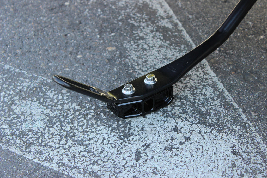 Harley kickstand extension block fixing lean angle