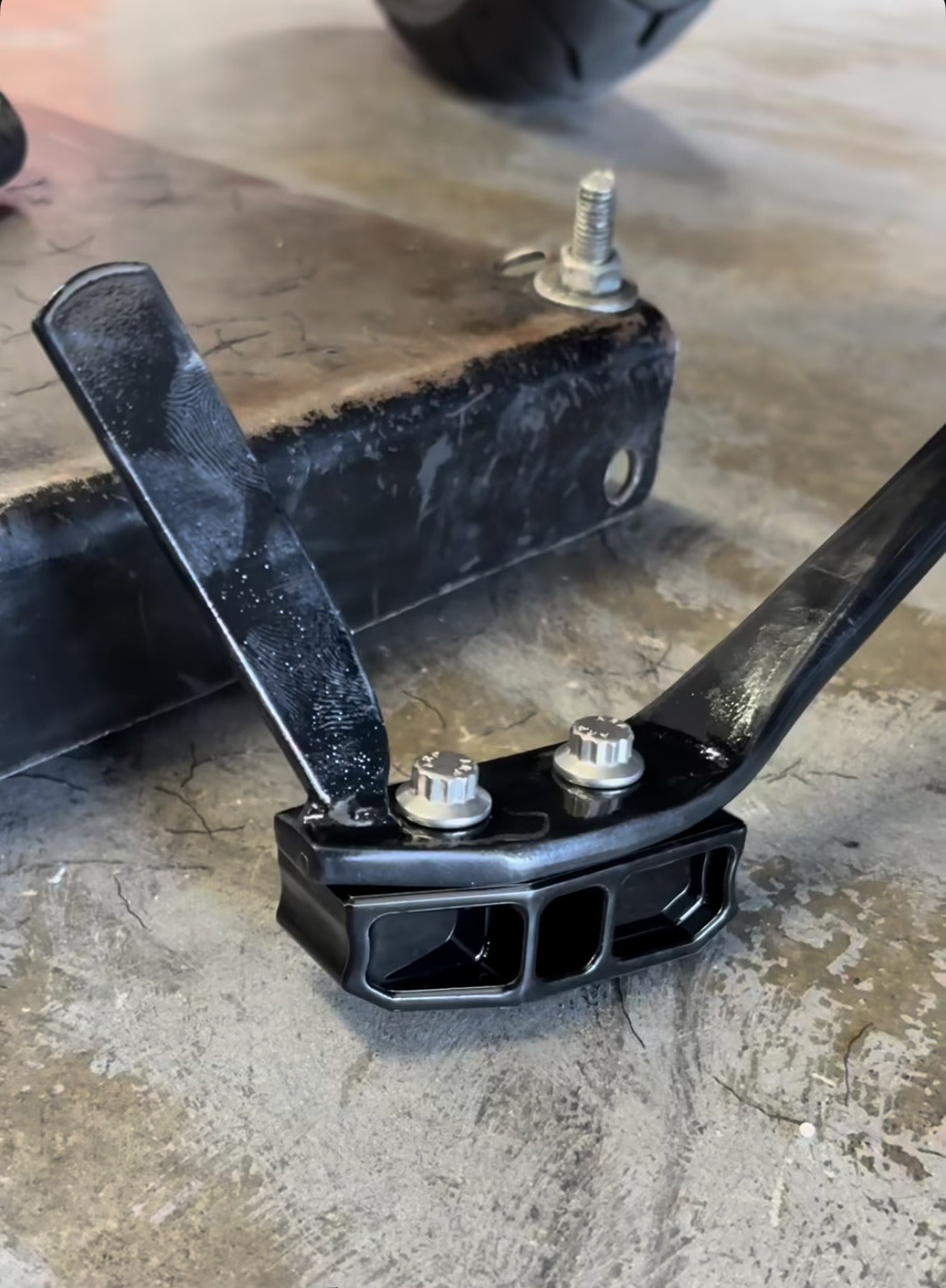 Harley Kickstand Extension Block – Fix Lean Angle Fast – Imzz Elite