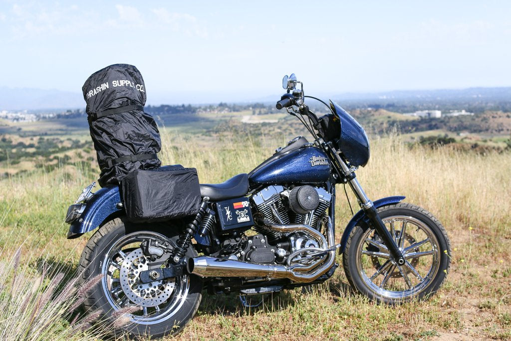 Thrashin Supply Mission duffle bag Harley motorcycle travel luggage