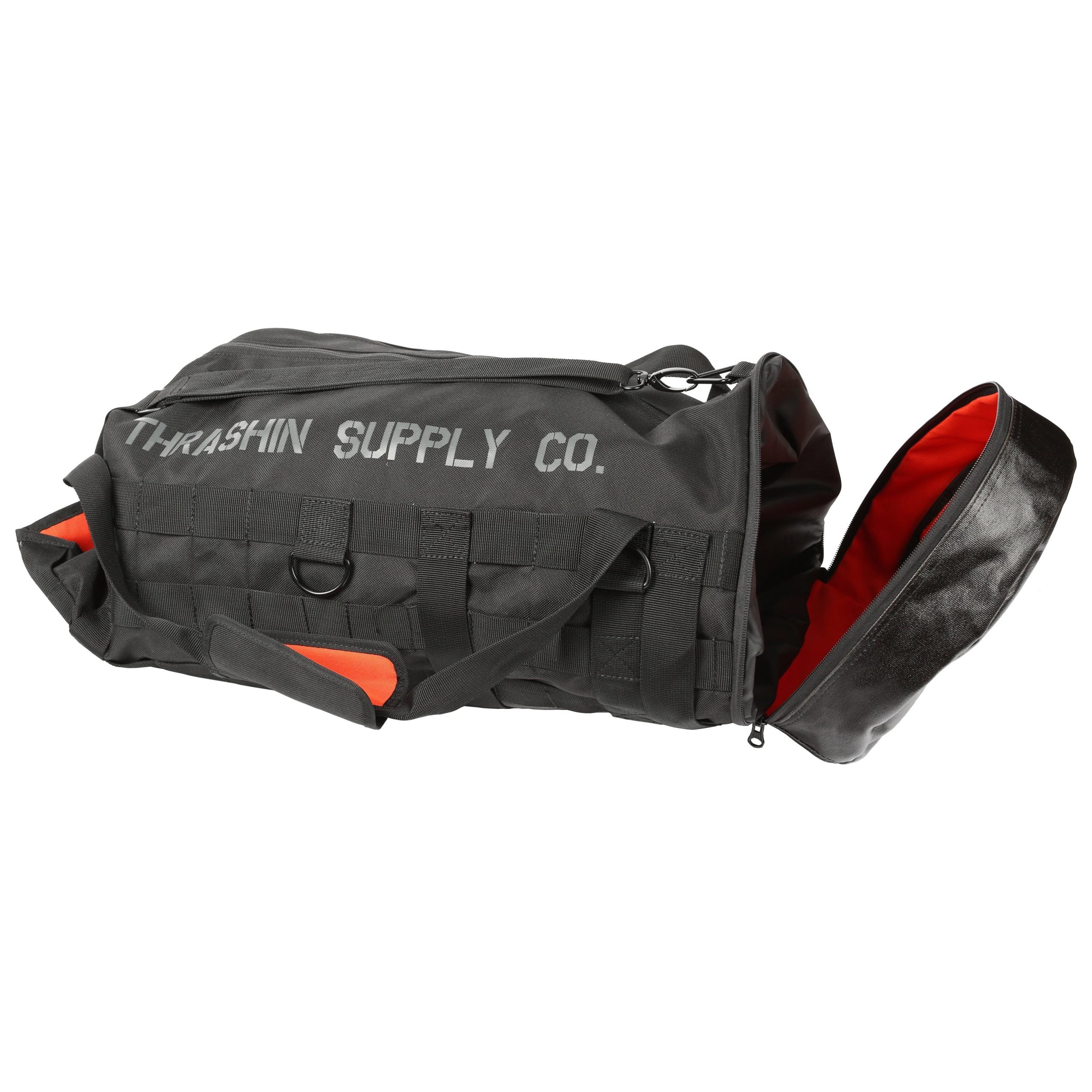 Thrashin Supply Mission duffle bag Harley motorcycle travel luggage