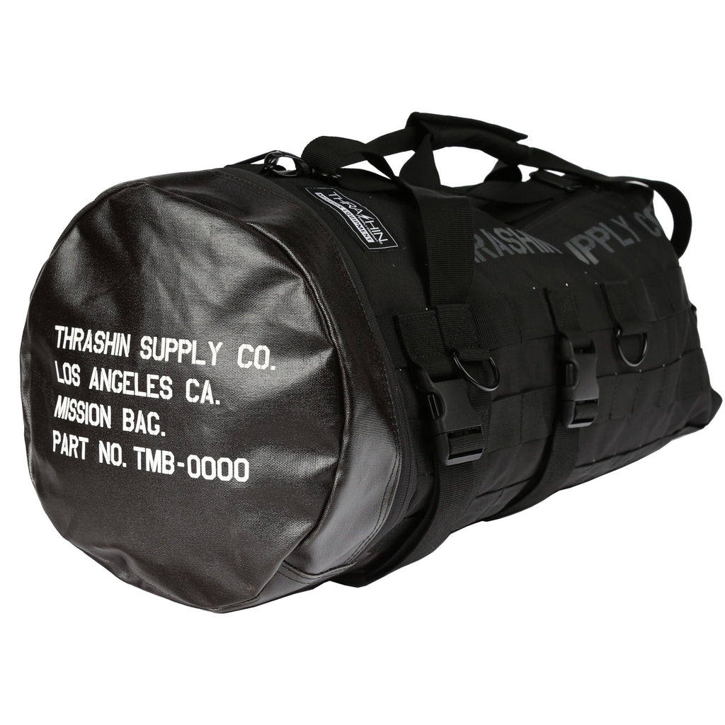 Thrashin Supply Mission duffle bag Harley motorcycle travel luggage