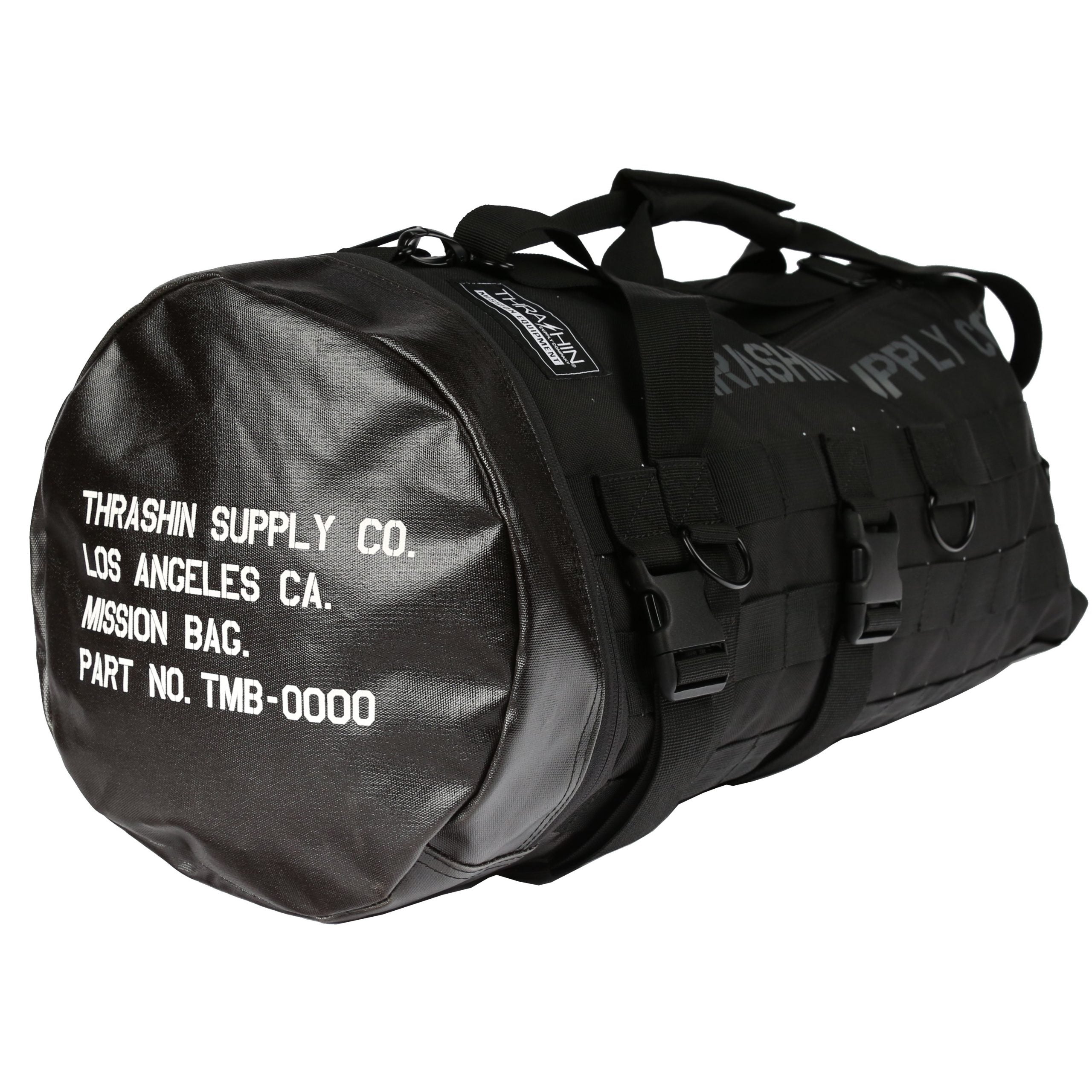 Thrashin Supply Mission duffle bag Harley motorcycle travel luggage