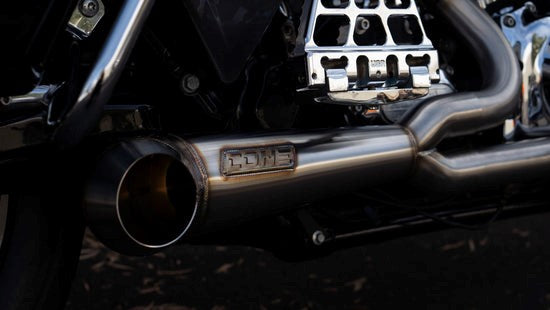 Cone Performance turnout 2-1 exhaust Harley high clearance system