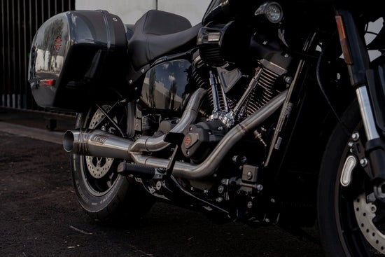 Cone Performance turnout 2-1 exhaust Harley high clearance system