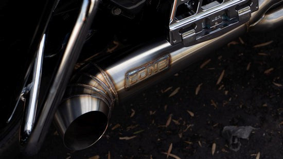 Cone Performance turnout 2-1 exhaust Harley high clearance system