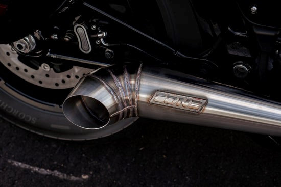 Cone Performance turnout 2-1 exhaust Harley high clearance system