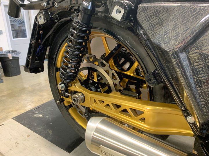 performance bagger swingarm