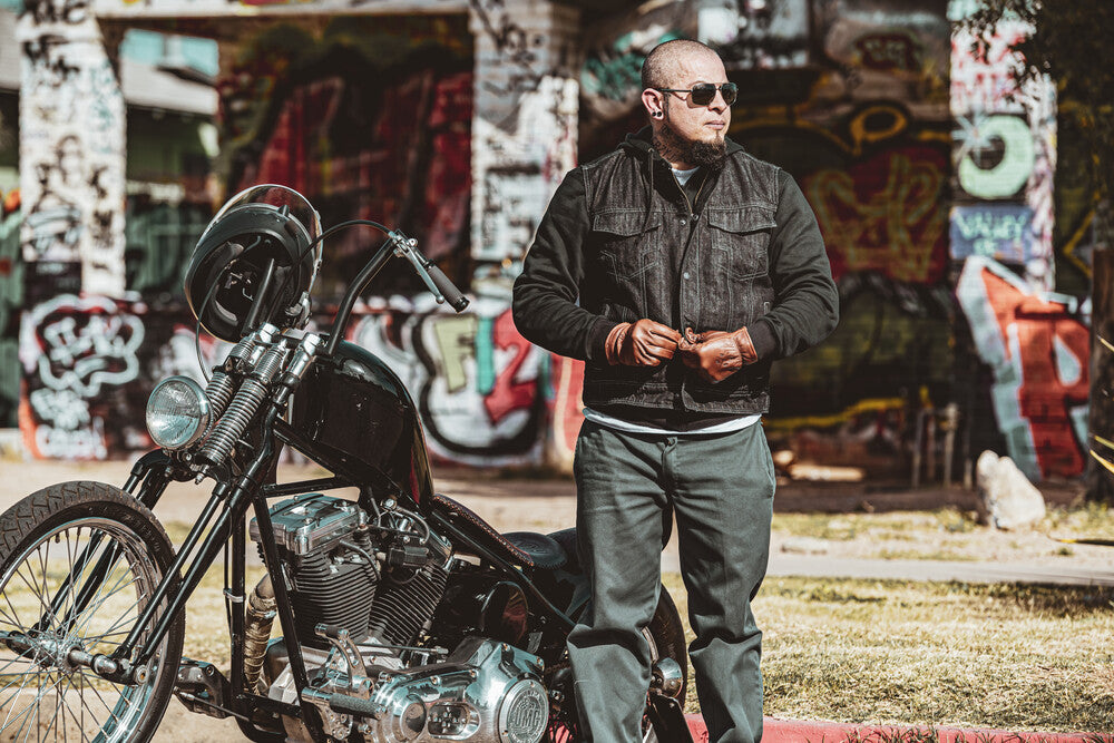 Highway 21 Iron Sights Denim Vest